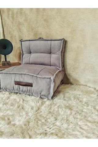 Prestigegolf Seva, Sırtlı Oturma Minderi, Minder, Bahçe Minderi ,oturma Odası Minderi, Kalorifer Önü, Yer Minderi Gri