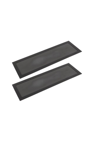 Tenfowee 2 Adet Bilgisayar Kasası Pvc Manyetik Toz Filtresi - 120x360mm Fan Izolasyonu, Toz Engelleme Ve Kolay Kurulum Siyah Renk
