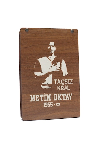 Galatasaray Metin Oktay Forma Özel Tasarım Ahşap Kutulu Kırmızı