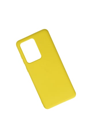 Newface Samsung Galaxy Uyumlu S20 Ultra Kılıf Nano İçi Kadife Silikon Glblseme - 94 - Sarı