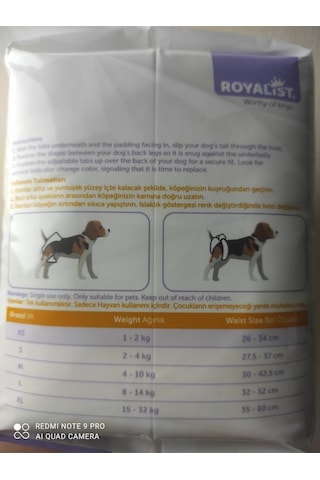 Royalist Külot Xsmall 12 Li - Köpek Eğitim Ürünü