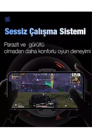 Memo Dl-a2 Cep Telefonu Soğutma Fanı Gamer Oyuncu Radyatör Soğutucu