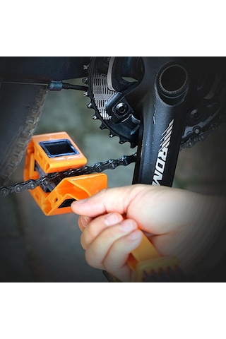 Sones Cylıon Bisiklet Çok Fonksiyonlu Zincir Yıkayıcı Dağ Bisikleti Bakım Aletleri Aksesuarları, Stil: Fırça