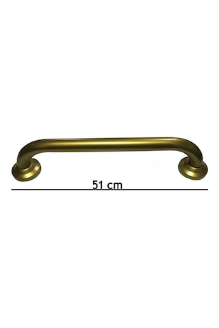 Pasus Paslanmaz Bronz Engelli Tutunma Barı Tutamağı 51cm WC Banyo