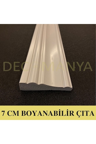 Decomanya Boyanabilir Duvar Çıtası 7 Cm Poliüretan Duvar Çıtası