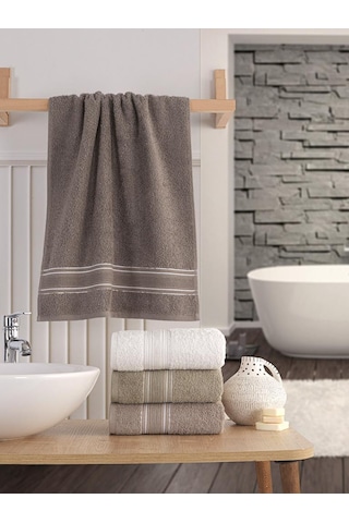 Havlu Takımı 4 Lü Yüksek Emici Gala 50x90 Cm Asorti