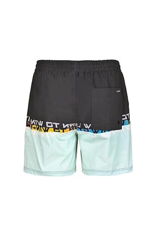 Fujin Pro Angler Short Mayo Anthracite Turquoise Antrasit