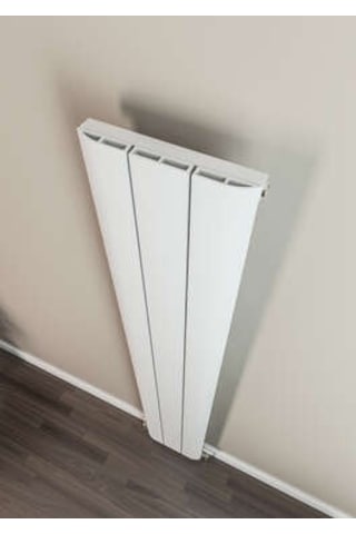 Warma Selanik Dikey Alüminyum Radyatör 280x1800 Pütürlü Antrasit 7946