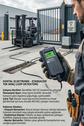 Kontal Manyetik Loop Dedektör Araç Algılayıcı Kütle Sensörü Otopark Bariyer Geçiş Sistemi Mnw-cr-423