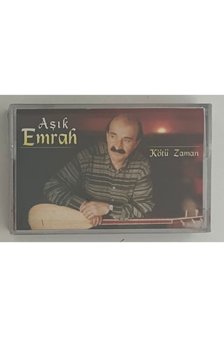 Aşık Emrah Kötü Zaman Kaset Jelatininde Sıfır Orjnal Dönem Baskı Kaset