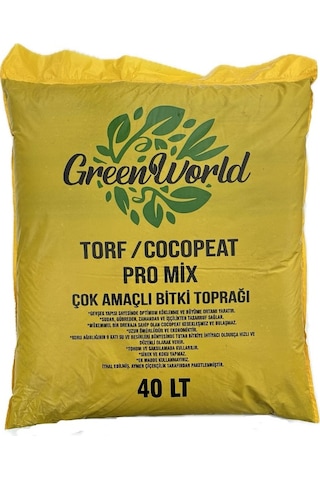 40 Litre İthal Çok Amaçlı Bitki Toprağı Torf Cocopeat Kokopit