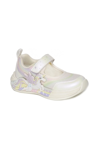 Pepino 2203 Cırt Cırtlı Kız Çocuk Ayakkabısı - 3 Boyutlu Unicorn Figürlü, Gökkuşağı Detaylı Ve Işıltılı Günlük Sneaker 26y Krem Pepino 2203 Cırt Cırtlı Kız Çocuk Ayakkabısı - 3 Boyutlu Unicorn Figürlü, Gökkuşağı Detaylı Ve Işıltılı Günlük Sneaker 26y Krem