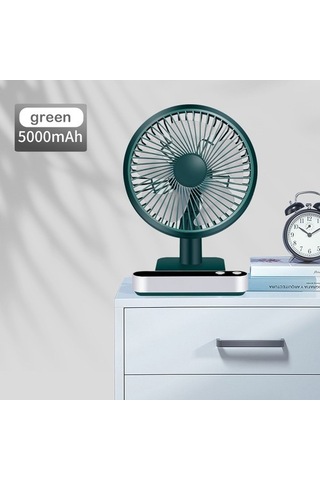 Masaüstü Usb Mini Fan - Yeşil 5759 Yeşil