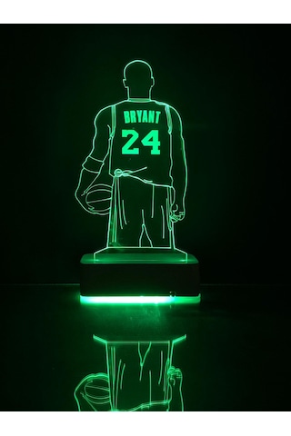Hediye Kobe Bryant 3D Led Masaüstü Ve Gece Lambası