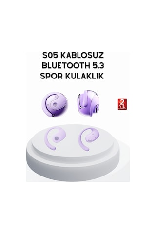 Kablolu Kulakiçi Kulaklık S05 Bluetooth 5.3 Kulaklık Ipx4 Su Geçirmez Hızlı Eşleşme Güçlü Stereo Ses