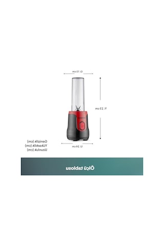 Kişisel Smoothie Blender, Şık Tasarım Ve Kolay Kullanım İçin