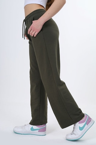 Toontoy Kız Çocuk Eşofman Alt Haki