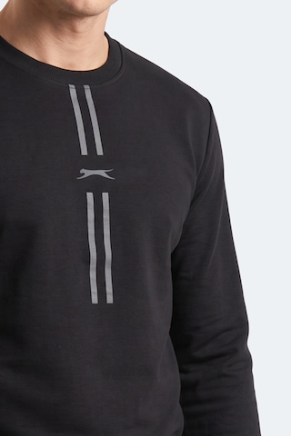 Slazenger Gabıno I Erkek Siyah Sweatshırt