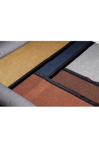 Jassrug Saçaklı Dokuma Kilim 120x180 Hardal
