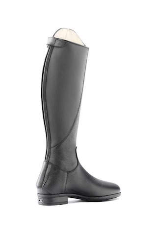 Tattini Unisex Hakiki Deri Siyah Small Binici Cizmesi Çizme 990 Bracco Cızme Black- Small Siyah
