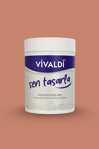 Vivaldi Tüm Yüzeyler İçin Su Bazlı Akrilik Yenileme Boyası 0,5 L