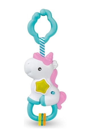 Baby Clementoni İnteraktif Unicorn Çıngırak Çok Renkli