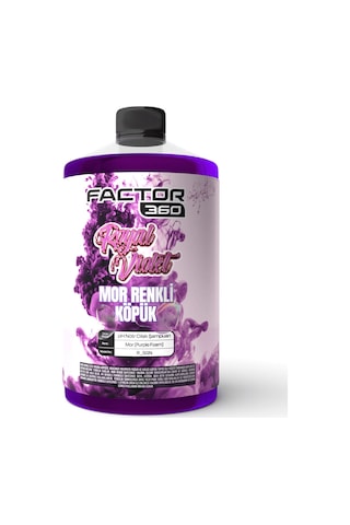 Royal Violet Mor Renkli Oto Yıkama Köpüğü Oto Şampuan 1 L