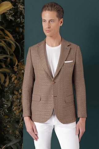 Efor C 660 Slim Fit Bej Spor Ceket Bej
