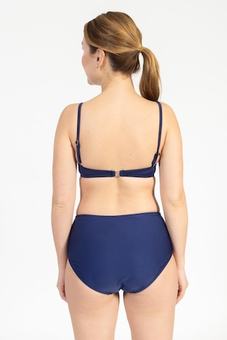 Pemilo Kadın 718 Yüksel Bel Kaplı Bikini Takımı Lacivert-lacivert 37141 - 1