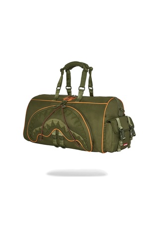 Sprayground Spec Ops Global Hawk Duffle Çanta %100 Polyester Spor Ve Seyahat Çantası Ayakkabı Bölmeli Yeşil