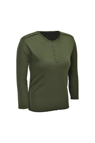 Kadın Kaşkorse Bluz Bgl-st04140 Haki