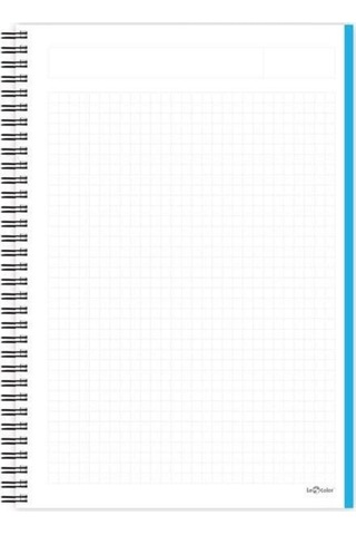 3'lü Okul Defteri Seti A5 1 Çizgili 2 Kareli Çok Renkli