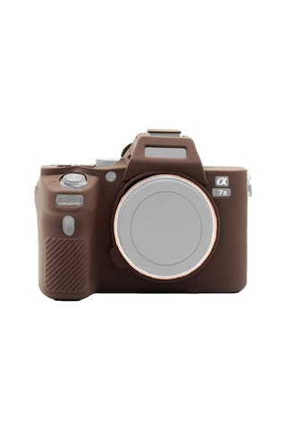 Sony Ilce-7mıı / 7smıı / 7rmıı Kahve İçin Puluz Yumuşak Silikon Koruyucu Kılıf Diğer