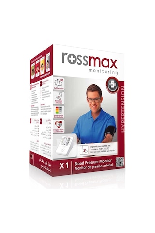 Rossmax X1 Tam Otomatik Üst Koldan Ölçer Tansiyon Aleti