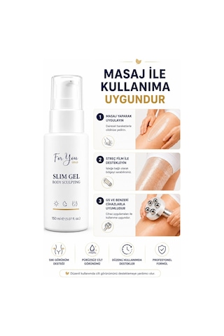 Slim Jel - Sıkılaştırıcı-bölgesel İncelme-çatlak Karşıtı Ve Selülit Kremi 150ml