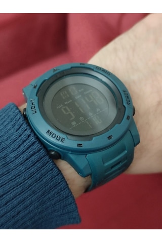 Quamer Erkek Kol Saati Dijital Su Geçirmez 2184 Mavi