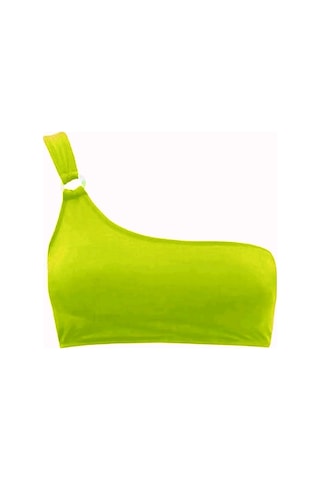 Deep Beach Halkalı Tek Omuzlu Bikini Üstü Db20010bu 001