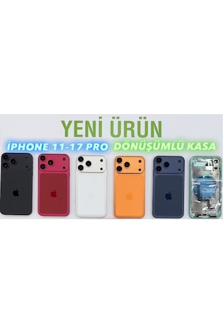 İphone 11 - 17 Pro'ya Dönüşüm Kasa Bordo İphone 11 - 17 Pro'ya Dönüşüm Kasa Bordo