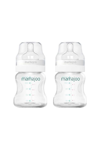 Mamajoo Antikolik Biberon Seti 150 Ml 0 Ay+ Yavaş Akışlı, İkili