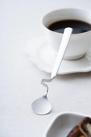 Karat Moon 2 Li Kavisli Çelik Kaşık - 16 Cm