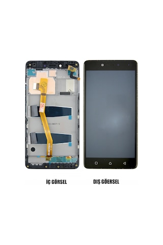 Teknonet Lenovo K6 Note Uyumlu Lcd+dokunmatik+çıtalı - Gold