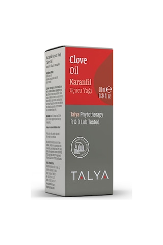 Talya %100 Saf ve Doğal Buhurdanlık ve Difüzör İçin Karanfil Uçucu Yağı 10 ML