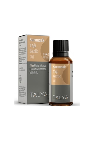 Talya Soğuk Sıkım %100 Saf ve Doğal Saç Dökülmeleri İçin Sarımsak Yağı 20 ML