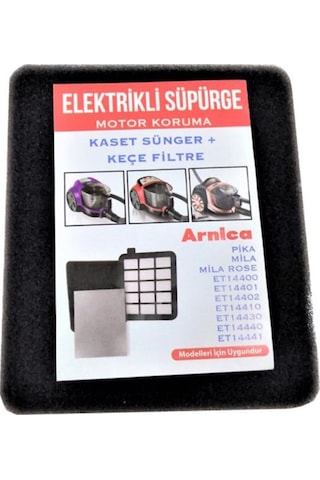 Grundig Vcc 7870 Motor Koruma Kaset Filtre Seti