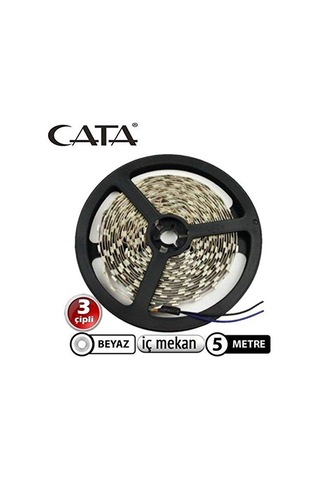 Ct-4480 3 Çip Şerit Led Iç Mekan Beyaz 5 M