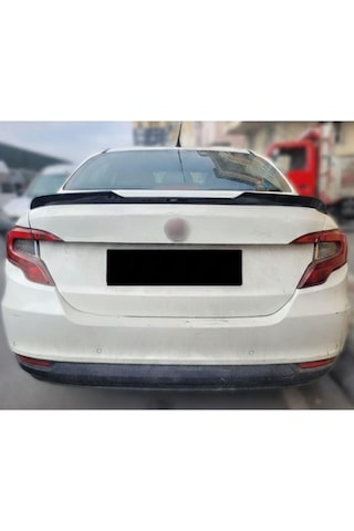 Fiat Egea Sedan Bagaj Üstü Yarasa Spoiler Piano Black İthal