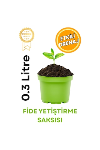 Kapya Biber Yetiştirme Seti Kapya Biber Tohumu + Karışımlı Fide Toprağı + 3 Lü Drenajlı Saksı