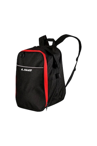 Ls2 Advant Kuka Kask Mat Siyah - Kırmızı