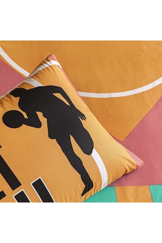 Taç Pixor Ranforce Tek Kişilik Nevresim Takımı Turuncu 000000001000051026 Turuncu