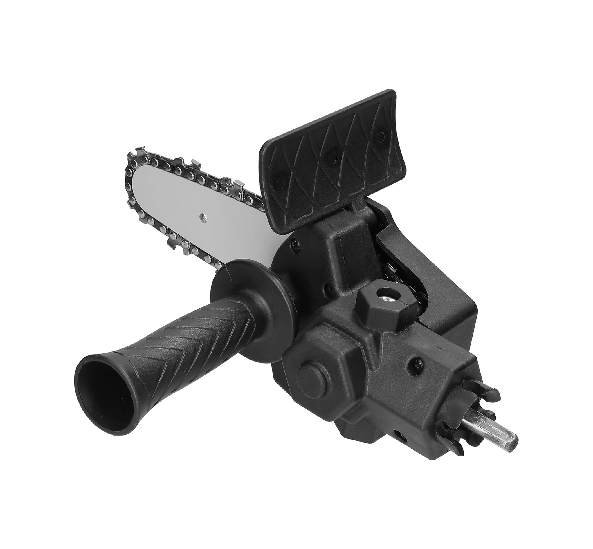 Hombey 4 İnç Elektrik Matkap Dönüştürücü, Zincirli Testere Aksesuar Seti, Ahşap İşleri, Mini, Portatif, Turuncu